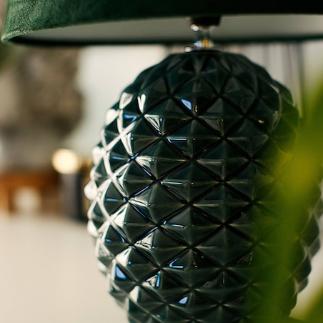 KONSIMO FRUCTU Lampa stołowa 2szt., kolor zielona