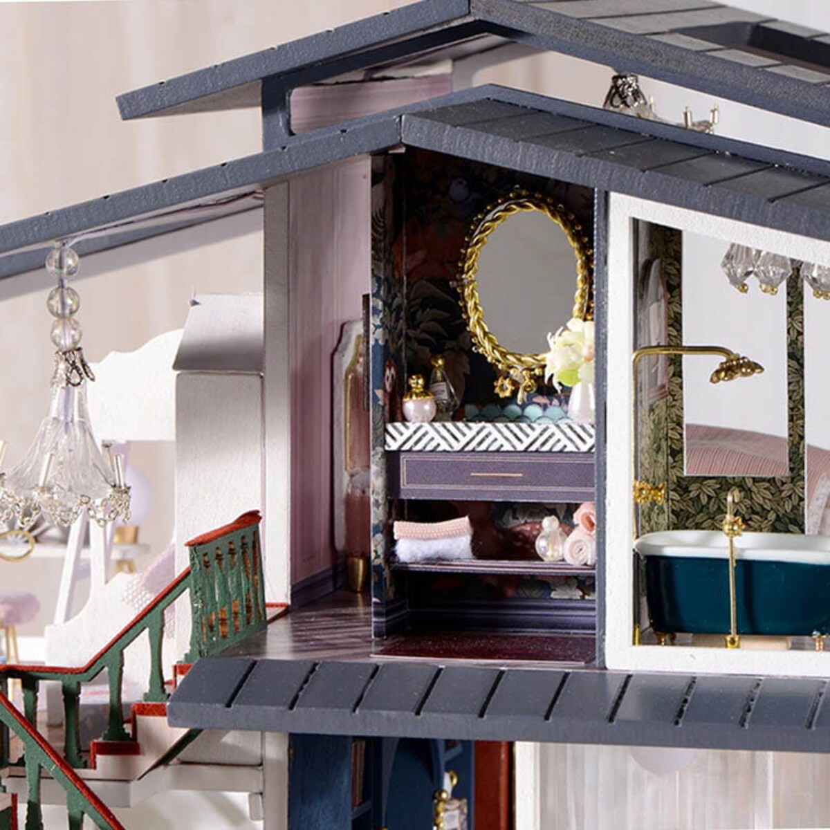 Miniaturowy domek - Willa na Bahamach*