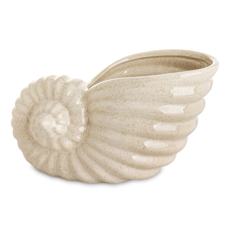 Wazon ceramiczny w kształcie muszli 16,5x28x16 cm SEASHELL