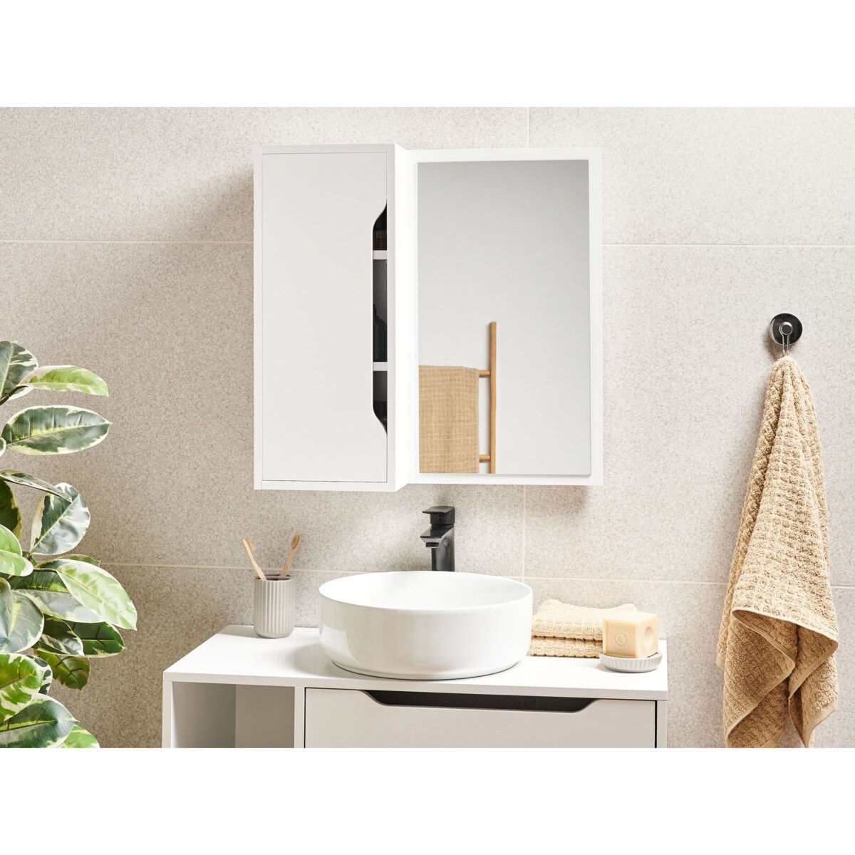 Szafka wisząca PALMAS 60 cm 60 cm Biały