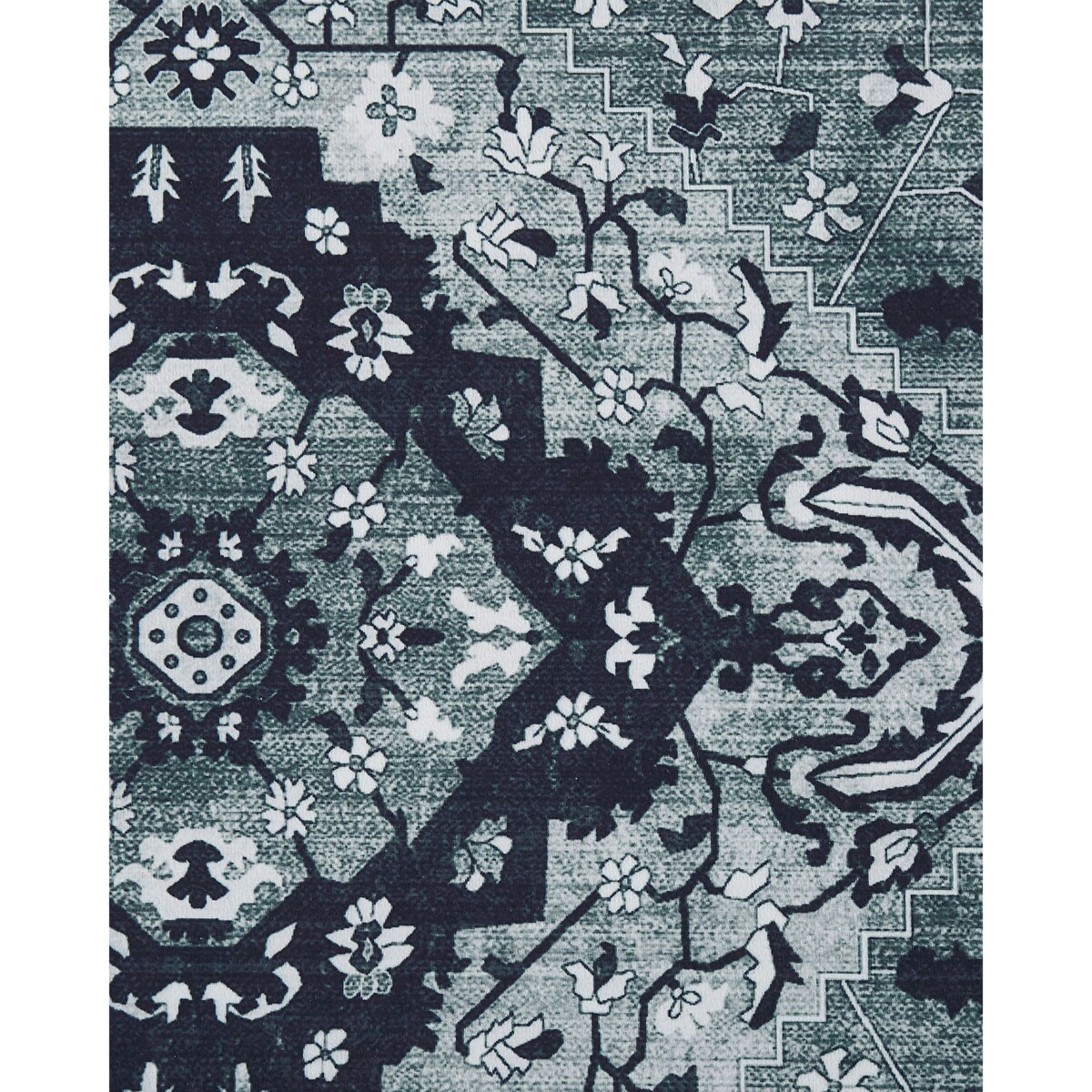 Dywan 80 x 300 cm szary VADKADAM