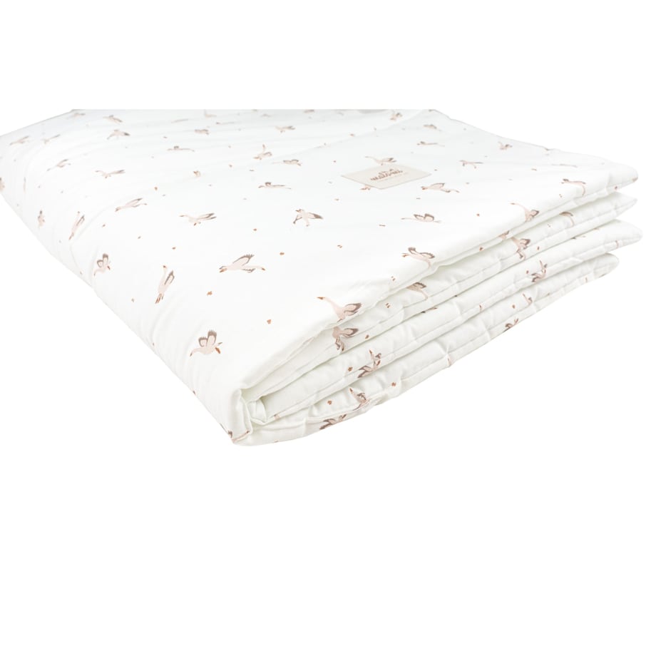 POŚCIEL BAWEŁNIANA Z WYPEŁNIENIEM GĄSKI - L