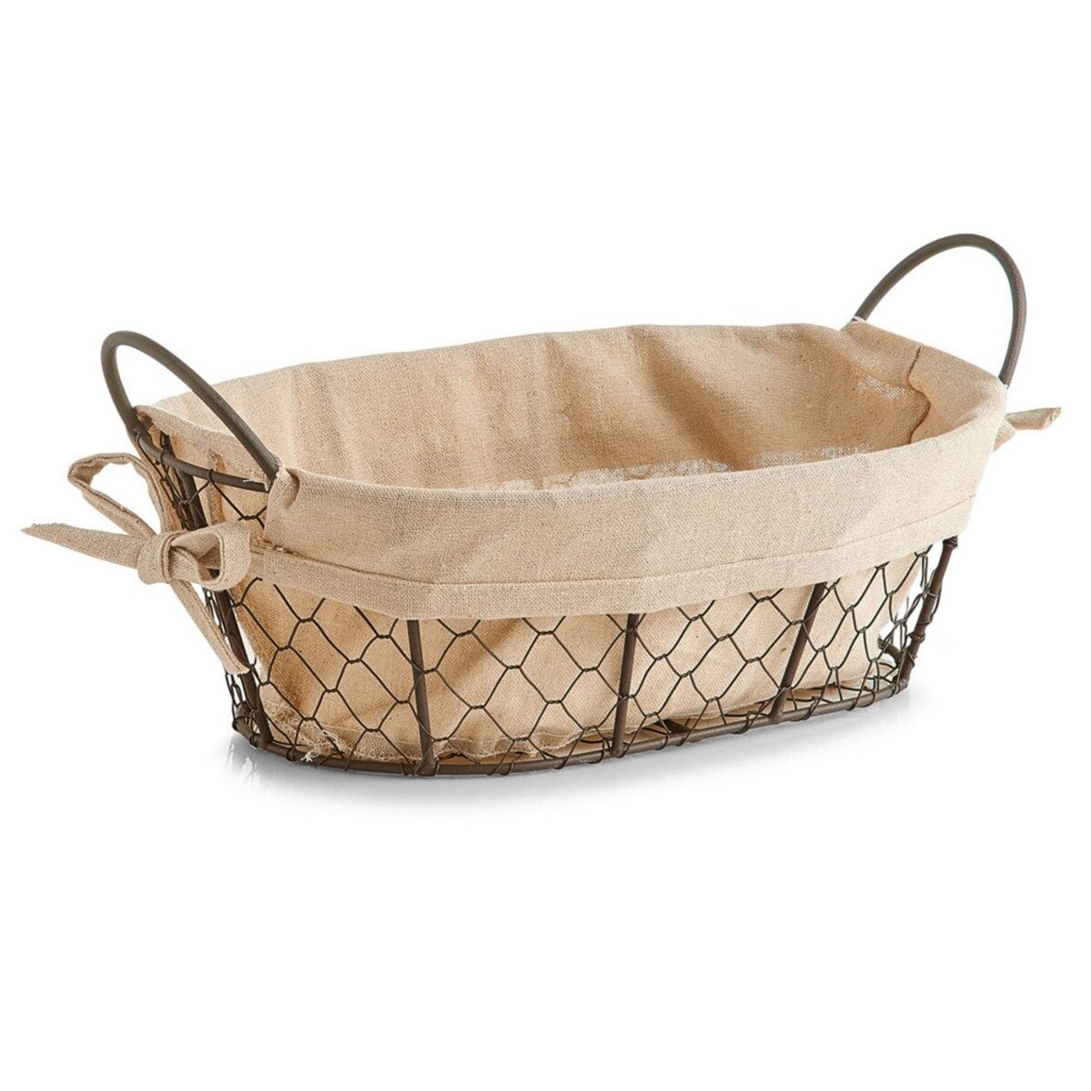 Koszyk na chleb, pieczywo, owoce COUNTRY STYLE, 30x21x11 cm, ZELLER