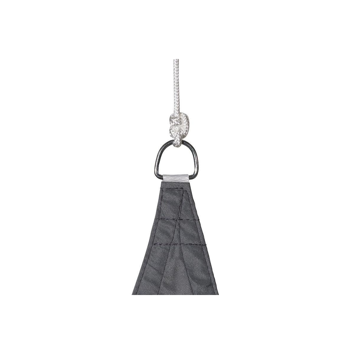 Żagiel przeciwsłoneczny, trójkątny, tarasowy, 5 x 5 x 5 m