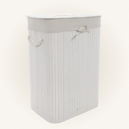 Kosz na pranie 60x40x30 cm 72 litry LAVAGG biały