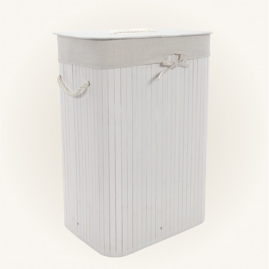 Kosz na pranie 60x40x30 cm 72 litry LAVAGG biały