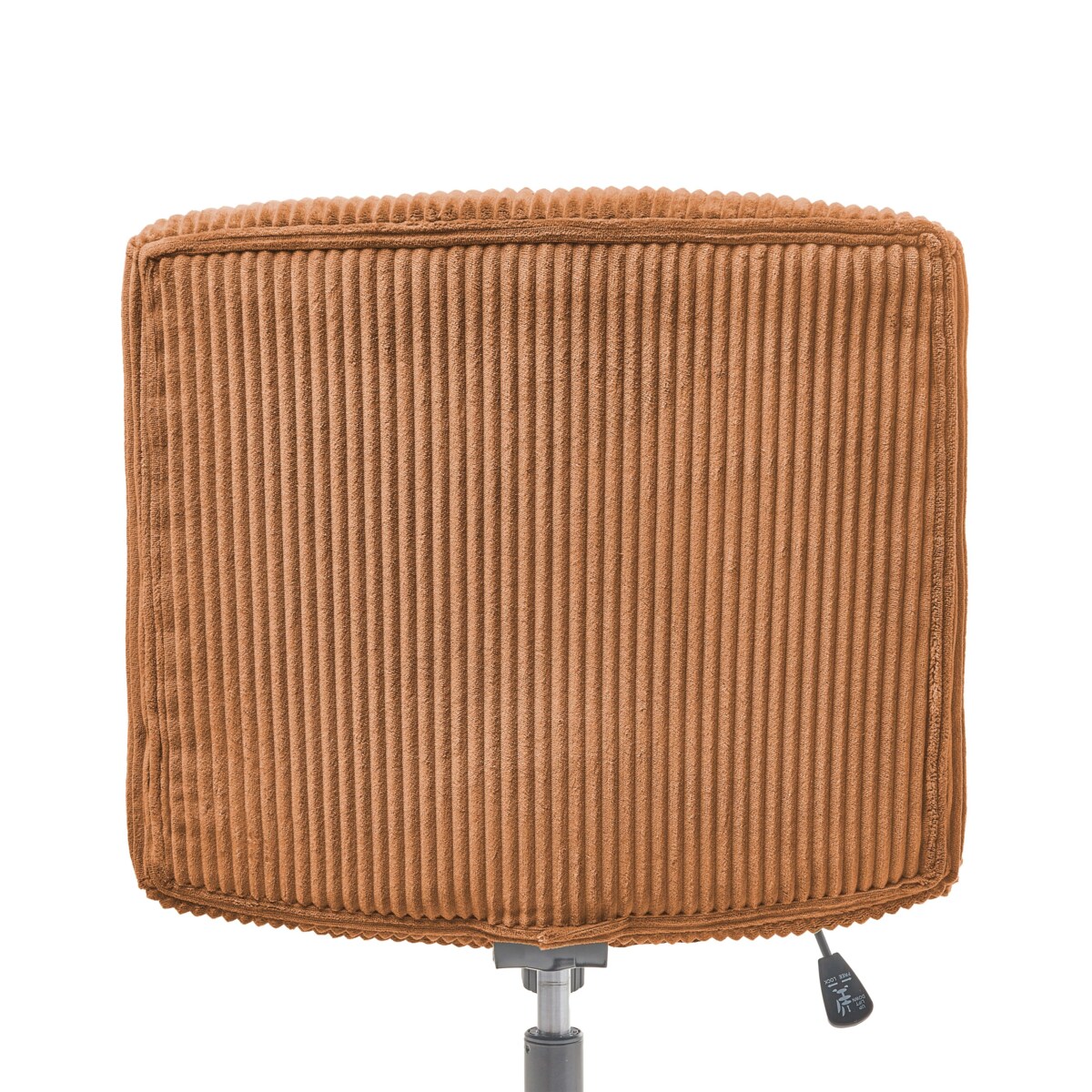 Krzesło obrotowe GEDDES Sztruks Złoty brąz