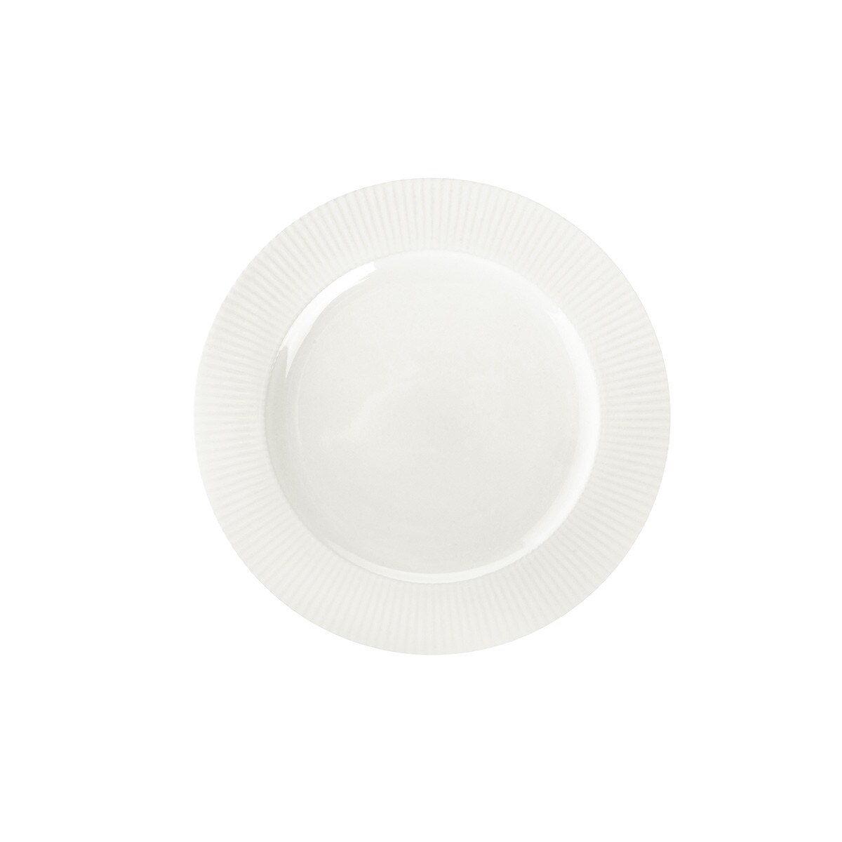 Konsimo LARIS Talerz obiadowy, kość słoniowa