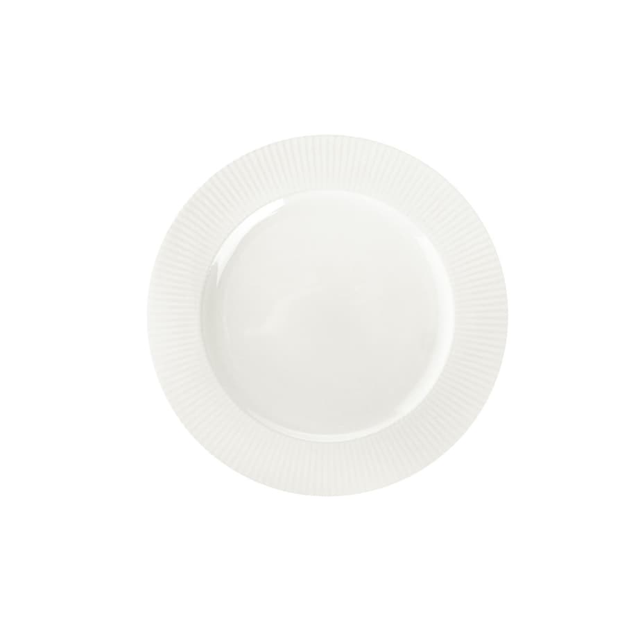 Konsimo LARIS Talerz obiadowy, kość słoniowa