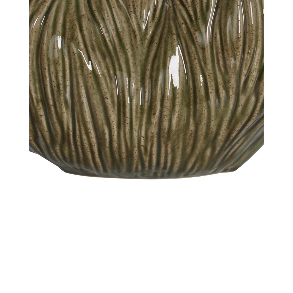 Kamionka Wazon na kwiaty 20 cm Zielony WATERLILIES