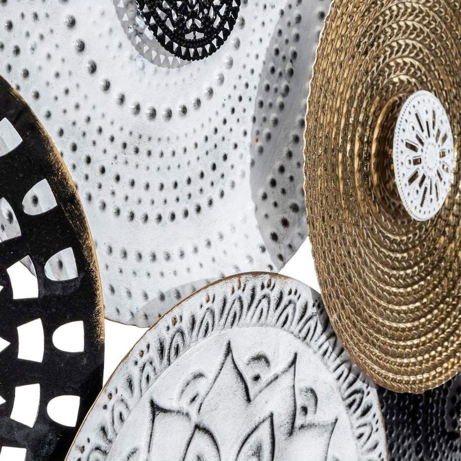 Ozdoba ścienna DECO, designerska, wzór etniczny, dekoracja na ścianę, 134 x 68 cm