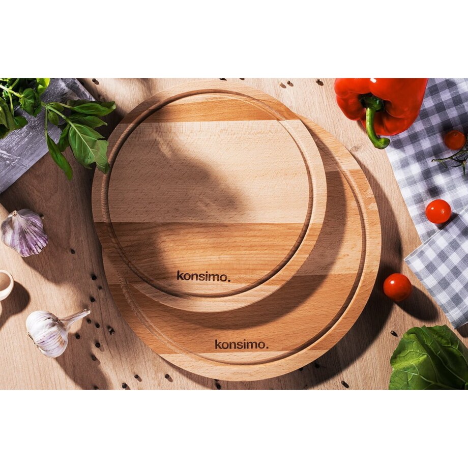 Konsimo ORIOLUS Deska do krojenia, brązowy