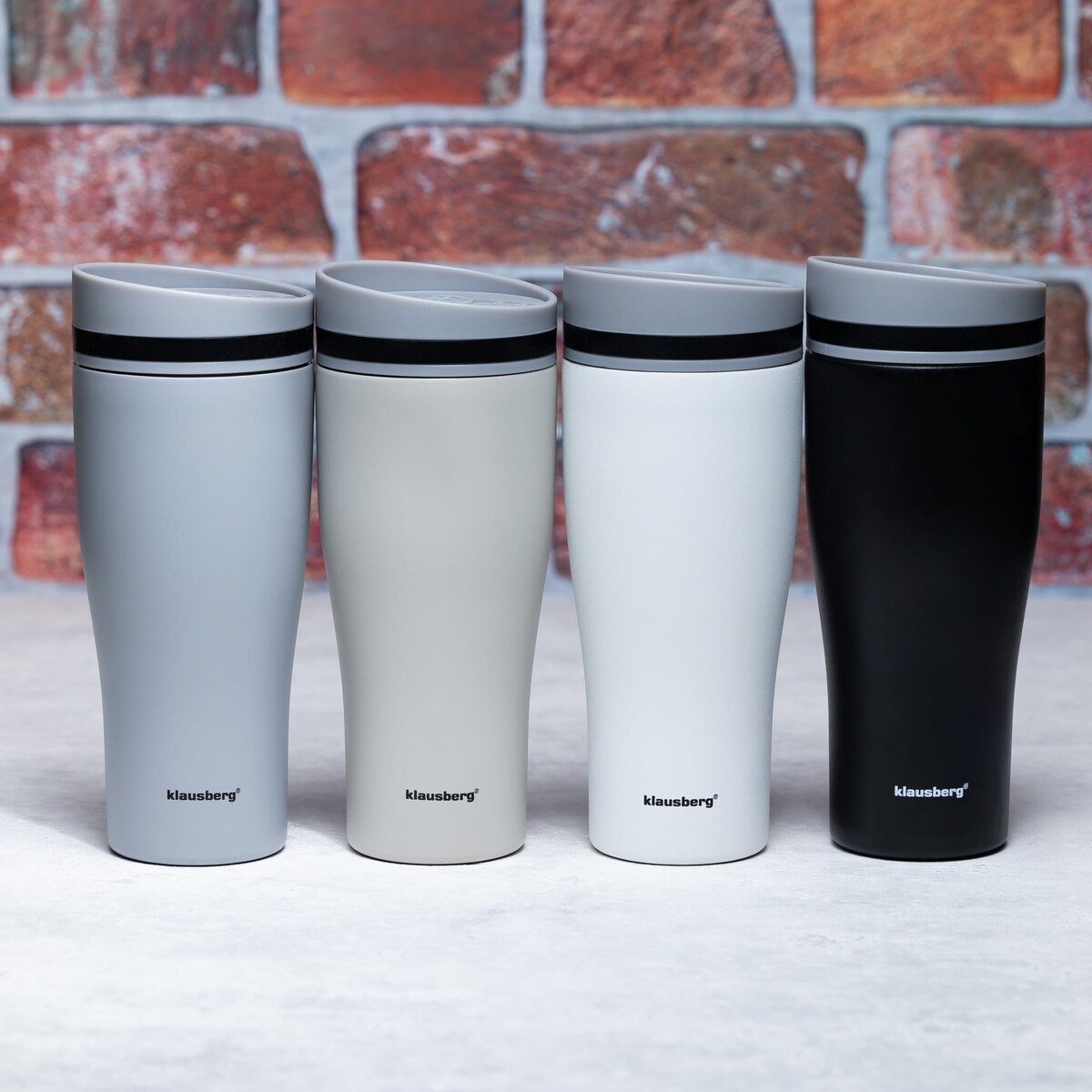 Kubek termiczny 380ml KLAUSBERG czarny