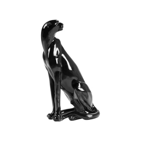 Figurka dekoracyjna BROYE Żywica syntetyczna Nowoczesny Czarny