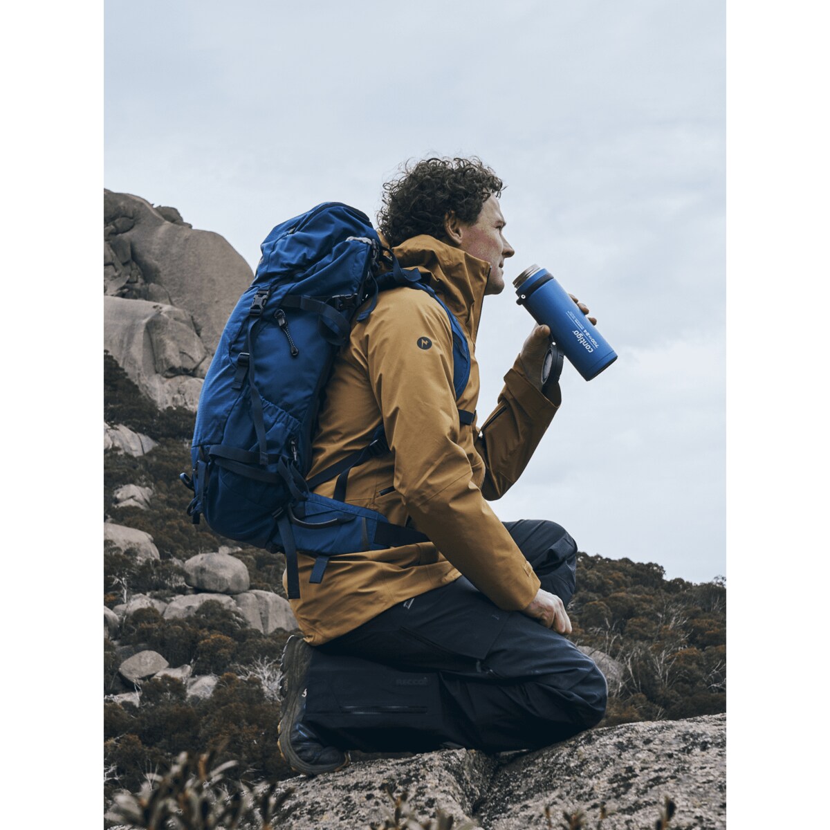 Termos/Bidon termiczny Contigo Fuse 700ml - - Niebieski