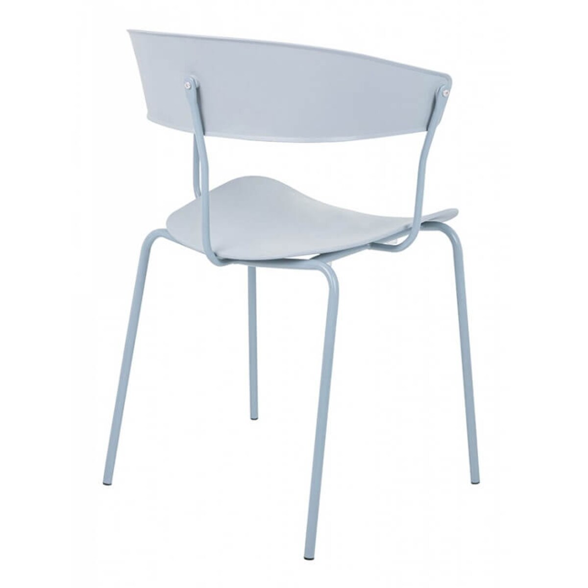 Minimalistyczne krzesło Jett PC-161.GREY King Home jasnoszare