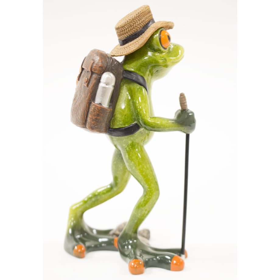 Figurka - żaba 16,5x9x8 cm FROGG piechur