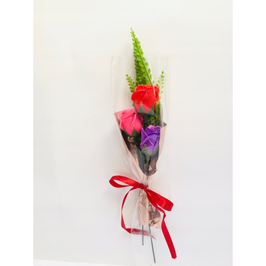 DZIEŃ KOBIET róża mydlana kwiaty na prezent bukiet upominek urodziny stroik