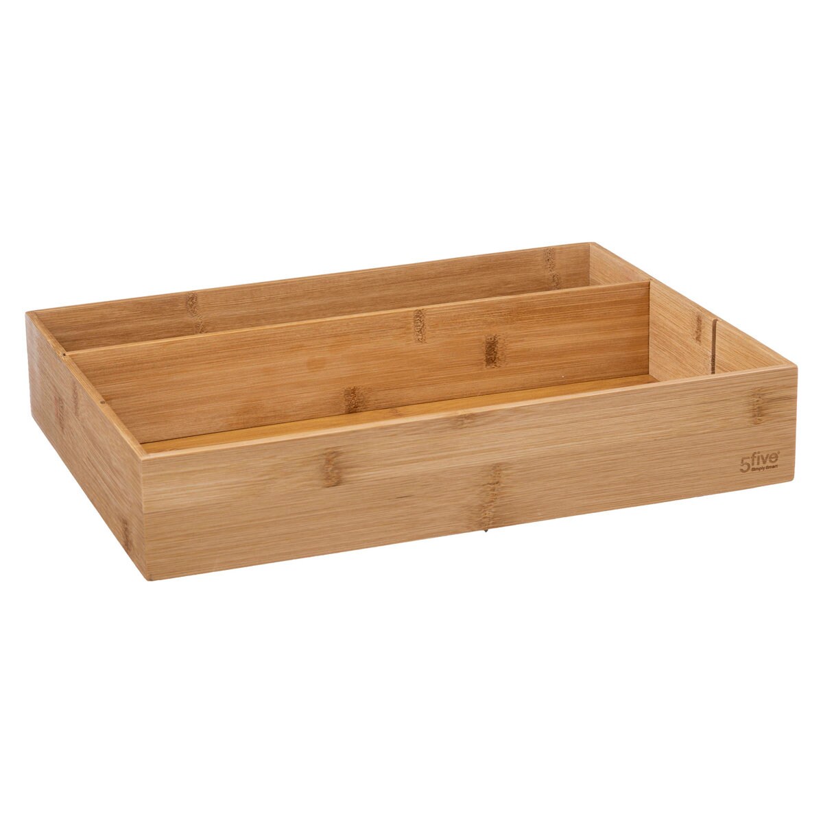 Organizer na sztućce BAMBOO, 3 przegrody