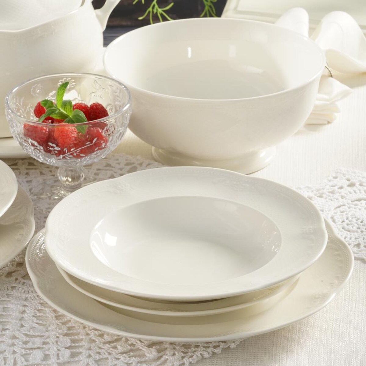 VILLA ITALIA Talerz głęboki 23 cm NIOBE