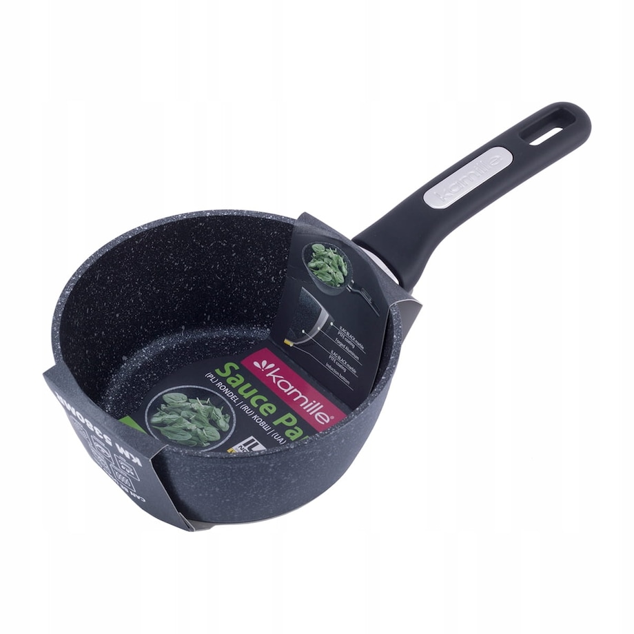 Rondel garnek 18cm marmurowy 1.5L indukcja KAMILLE