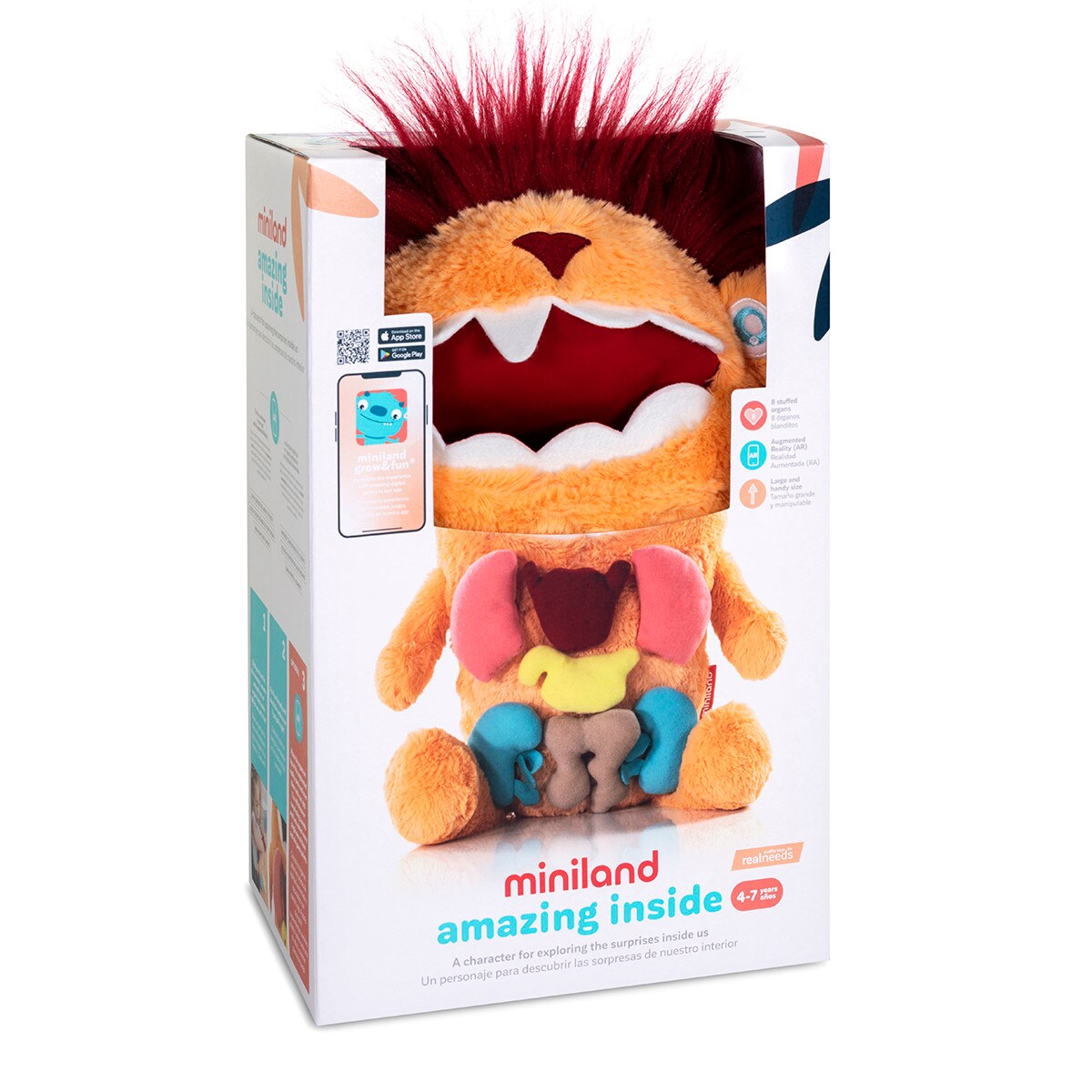 Stworek z niesamowitym wnętrzem - Przyjaciel ciała - zabawka edukacyjna