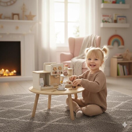 Zestaw do kawy - ekspres z akcesoriami COFLOF Coffee Shop - Mibbi