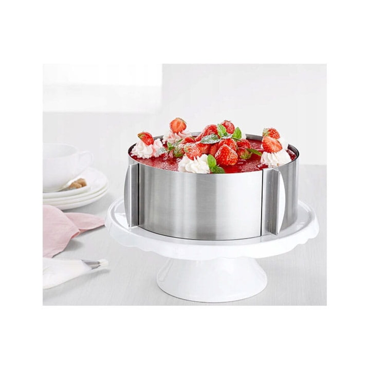 Regulowana Tortownica Forma Obręcz Do Tortów Kinghoff Kh-4614