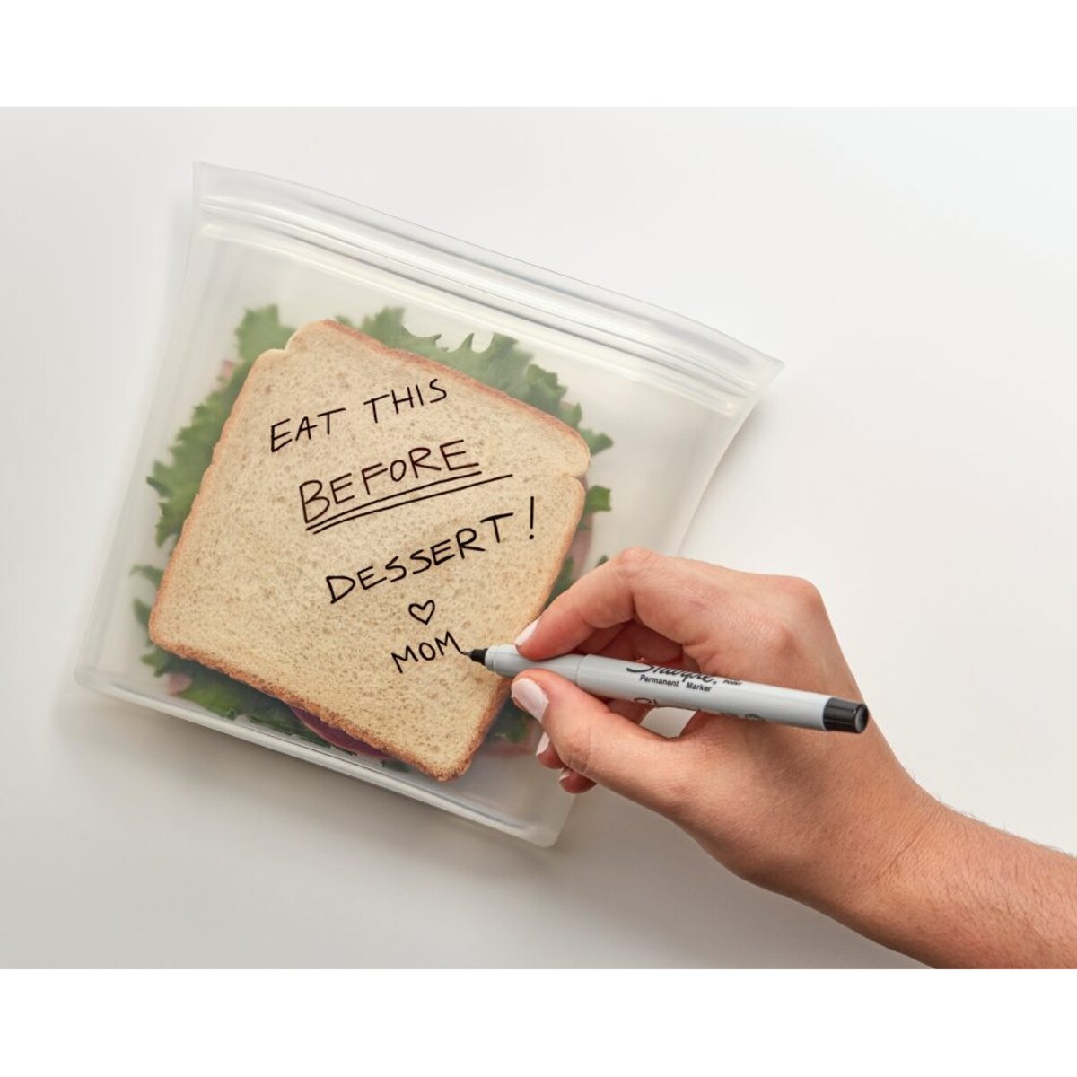 Torebka śniadaniowa Lavender, Zip Top