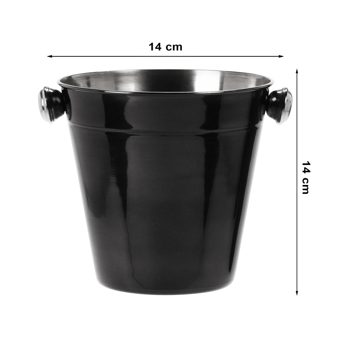 Zestaw barmański do drinków ze stali nierdzewnej: stojak na alkohol, pojemnik na lód, szczypce, shaker