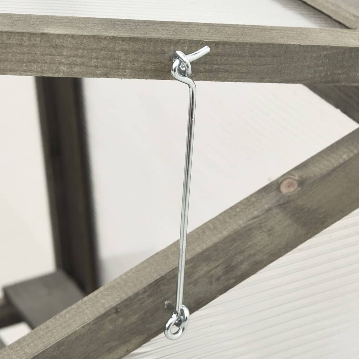 vidaXL Szklarnia, 60x45x100 cm, drewno jodłowe