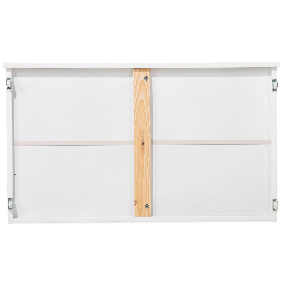 Zestaw 2 szuflad pod łóżko biały RUMILLY