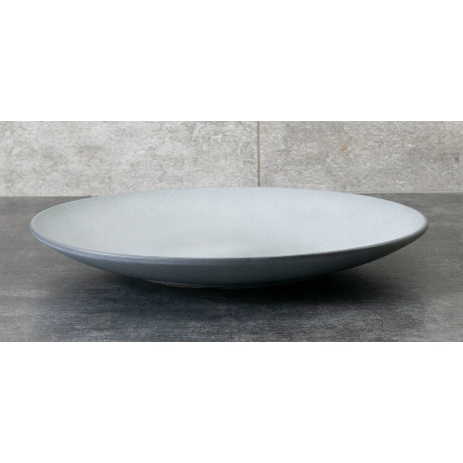 TALERZ HEDVIG obiadowy szary śr. 27cm