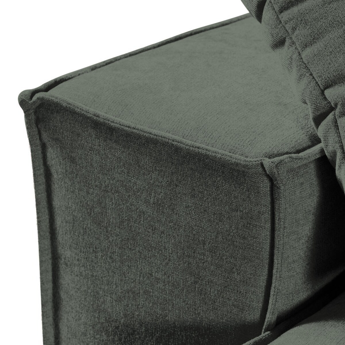 Melow Sofa narożna - zielona