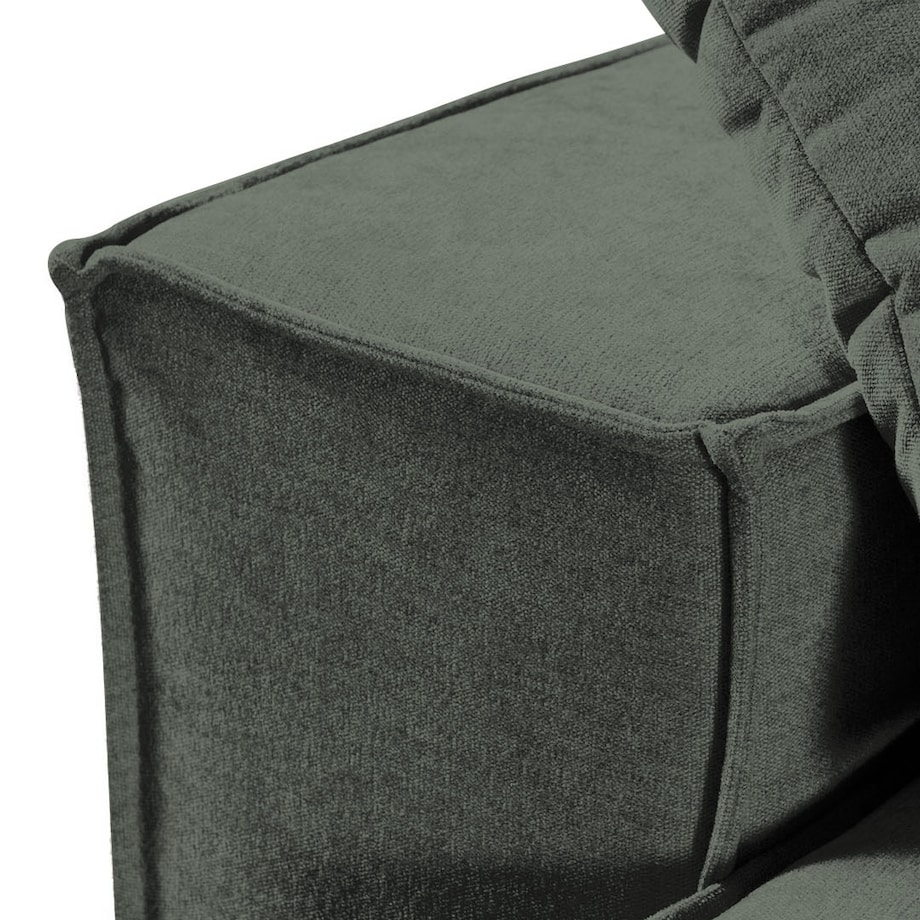 Melow Sofa narożna - zielona