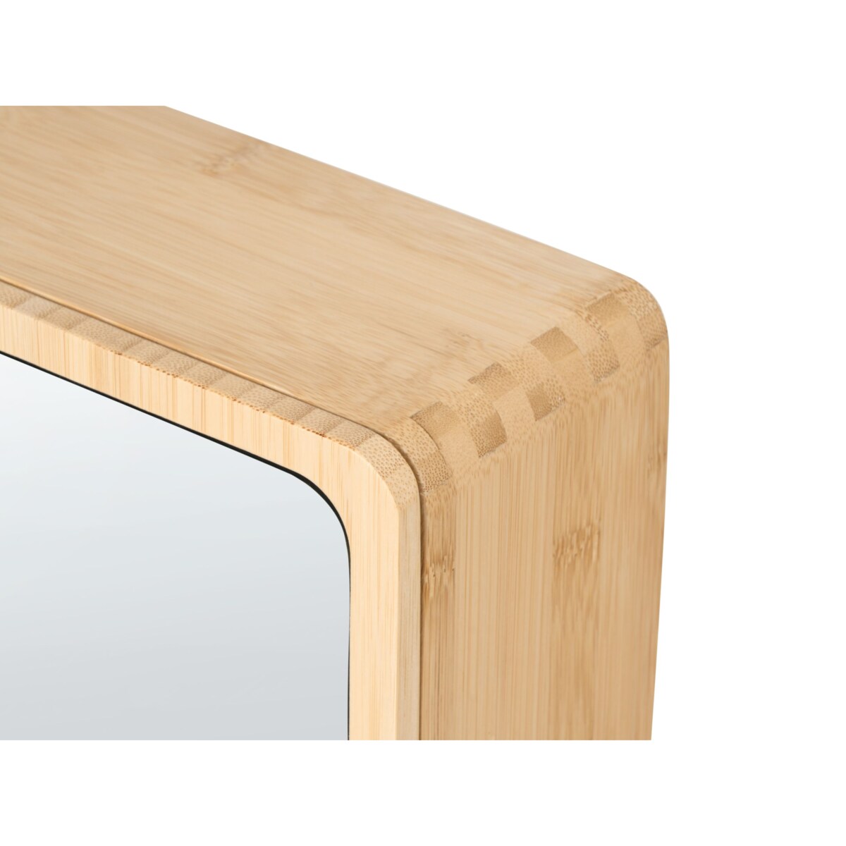 Szafka wisząca łazienkowa z lustrem GUATAVITA 41 cm 61 cm Jasnobrązowy