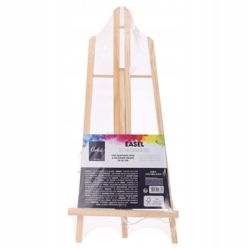 SZTALUGA DREWNIANA 50CM MALOWANIE OBRAZÓW SZTUKA DREWNO DLA ARTYSTÓW MALARZ