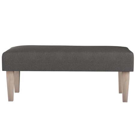 Ławka, grafitowy, 100 x 40 x 40 cm, Etna