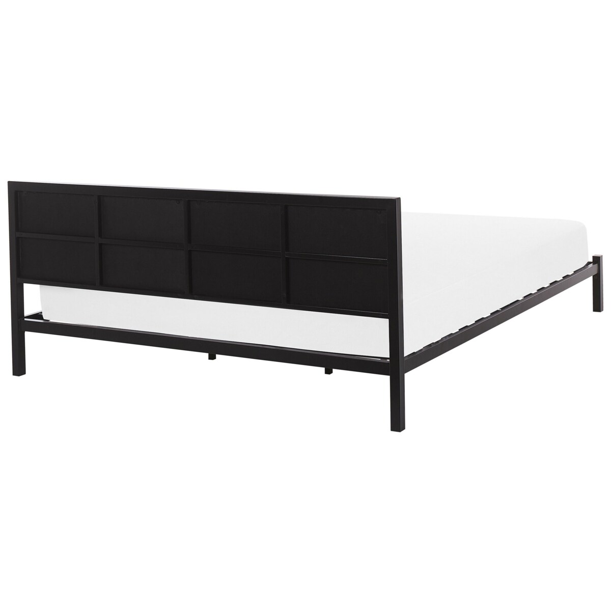 Łóżko metalowe 180 x 200 cm czarne CLAMART