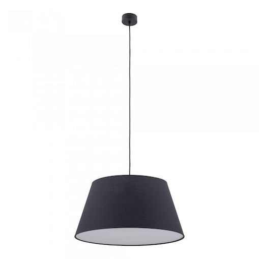 Lampa wisząca TK Lighting FORMO BLACK 11318 czarna stal E27 regulowana wysokość nowoczesna do salonu i kuchni