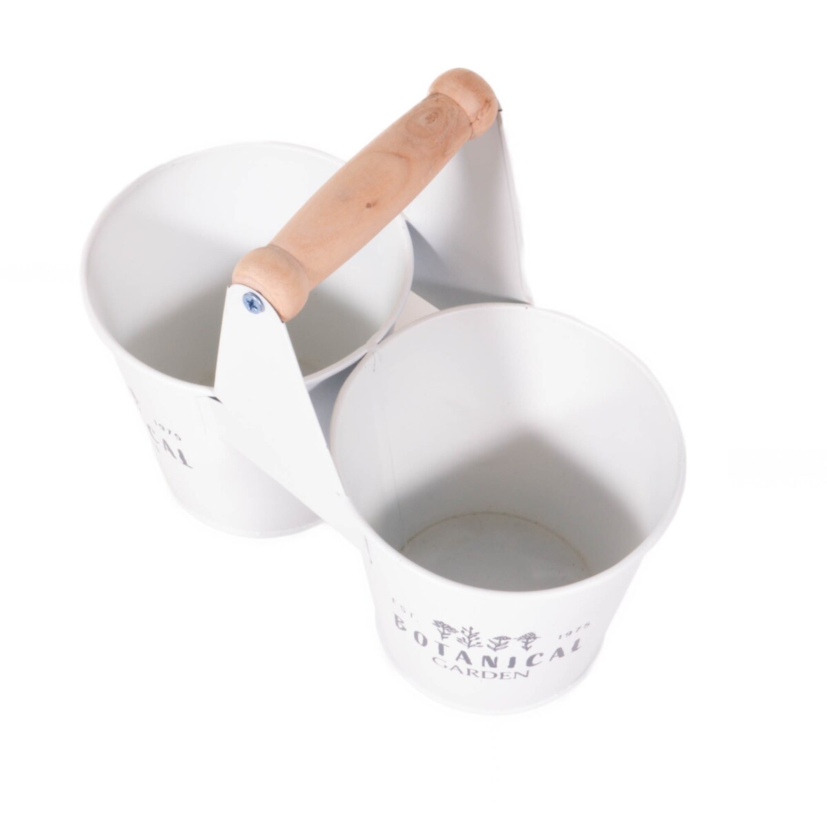 Doniczki na zioła do kuchni BOTANICAL, drewniany uchwyt