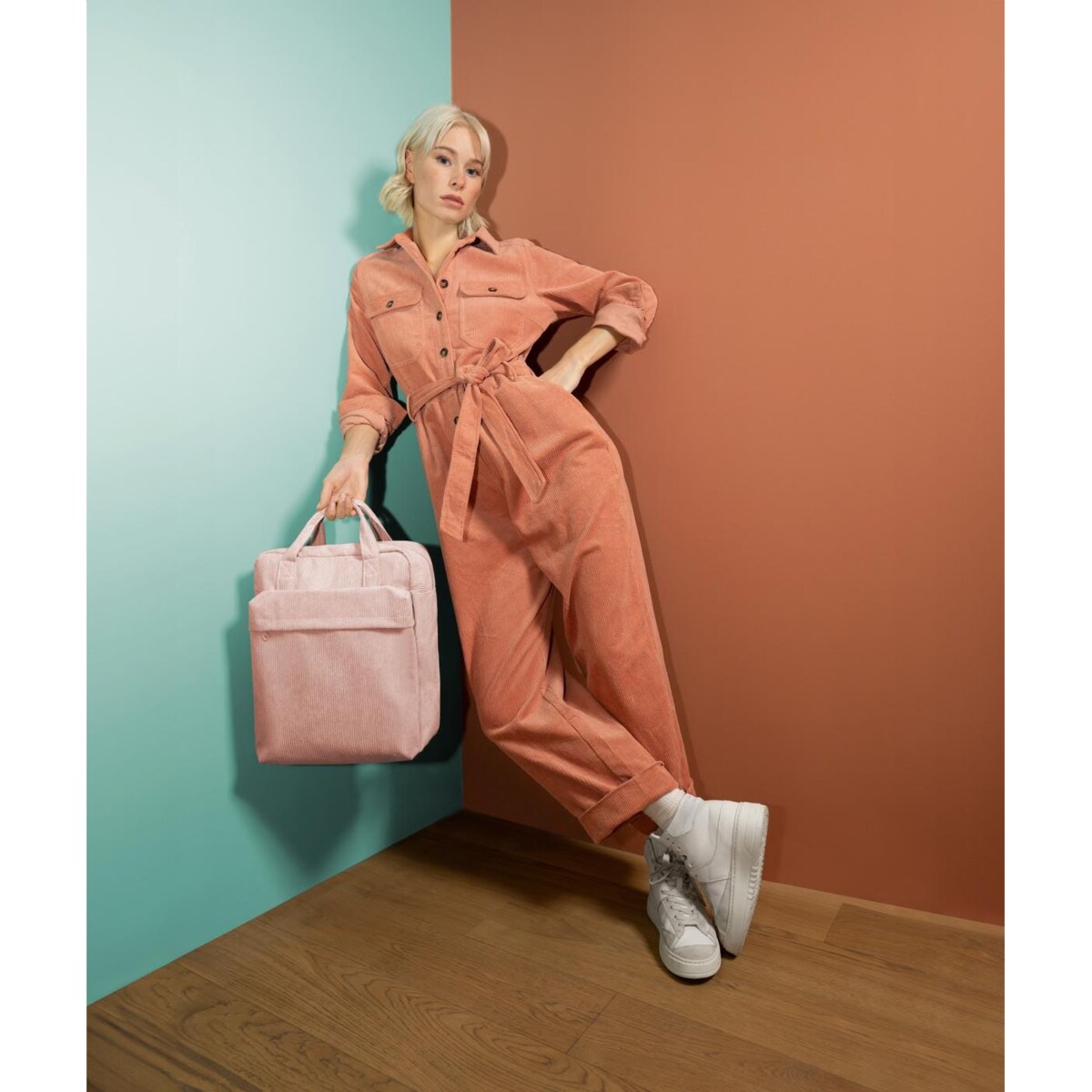 Plecak ALLDAY BACKPACK M, cord blush