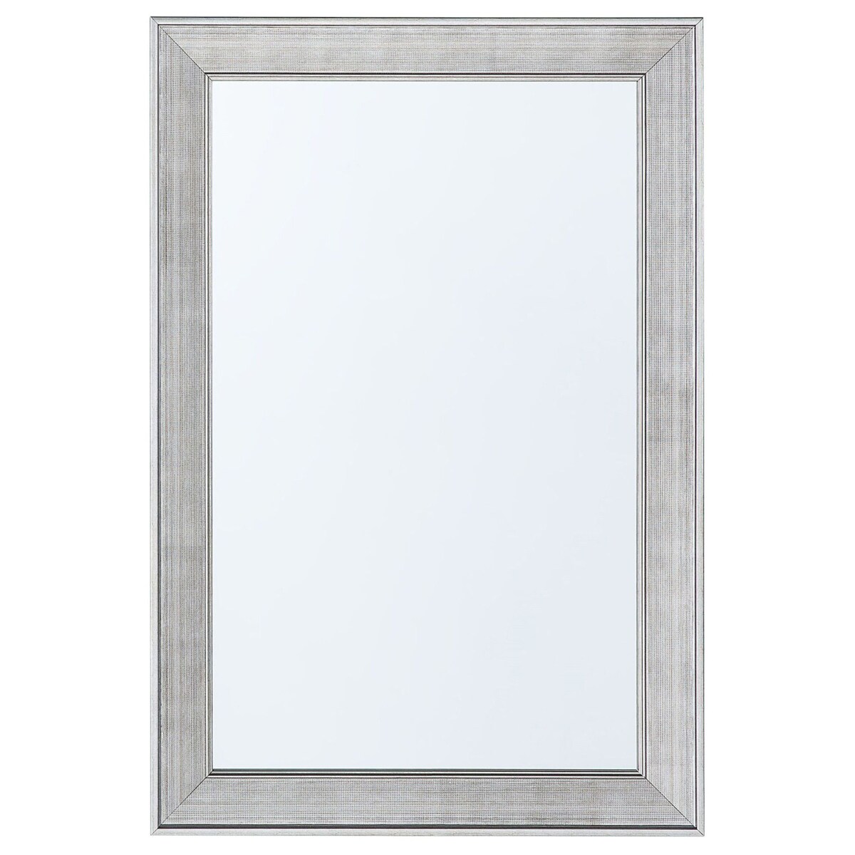 Lustro ścienne 61 x 91 cm srebrne BUBRY