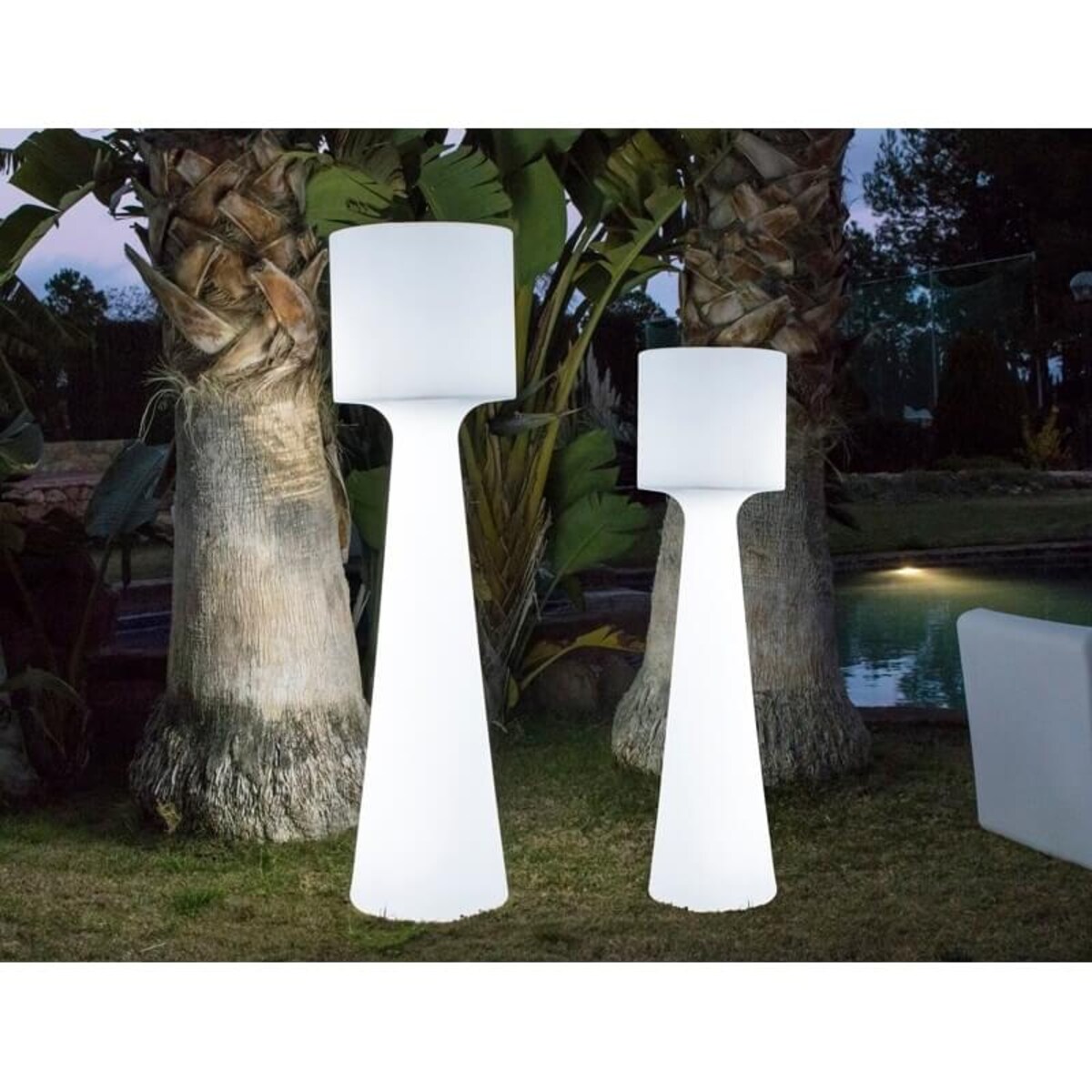 Ogrodowa lampa dekoracyjna Grace LUMGC170OFNW King Home IP65 biały