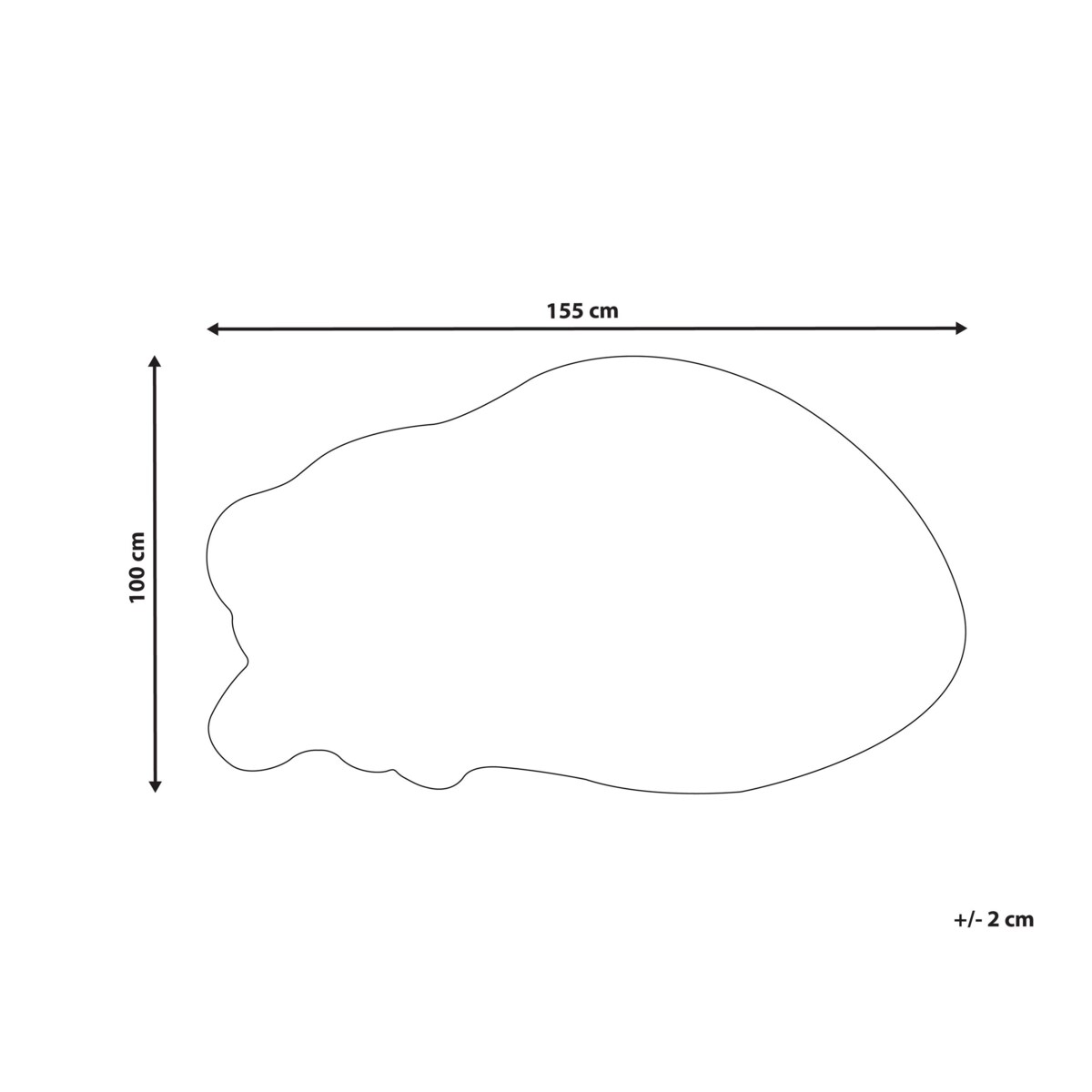 Dywan dziecięcy wełniany tygrys 100 x 155 cm pomarańczowy RAJAH