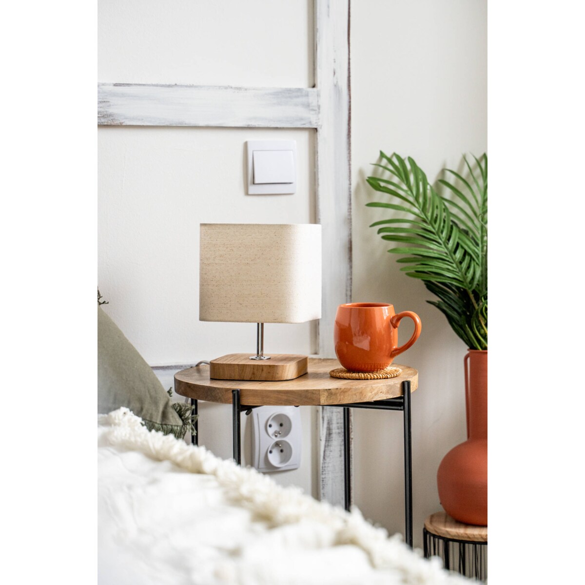 Kubki ceramiczne ALICANTE, 2 sztuki, 300 ml + podstawki