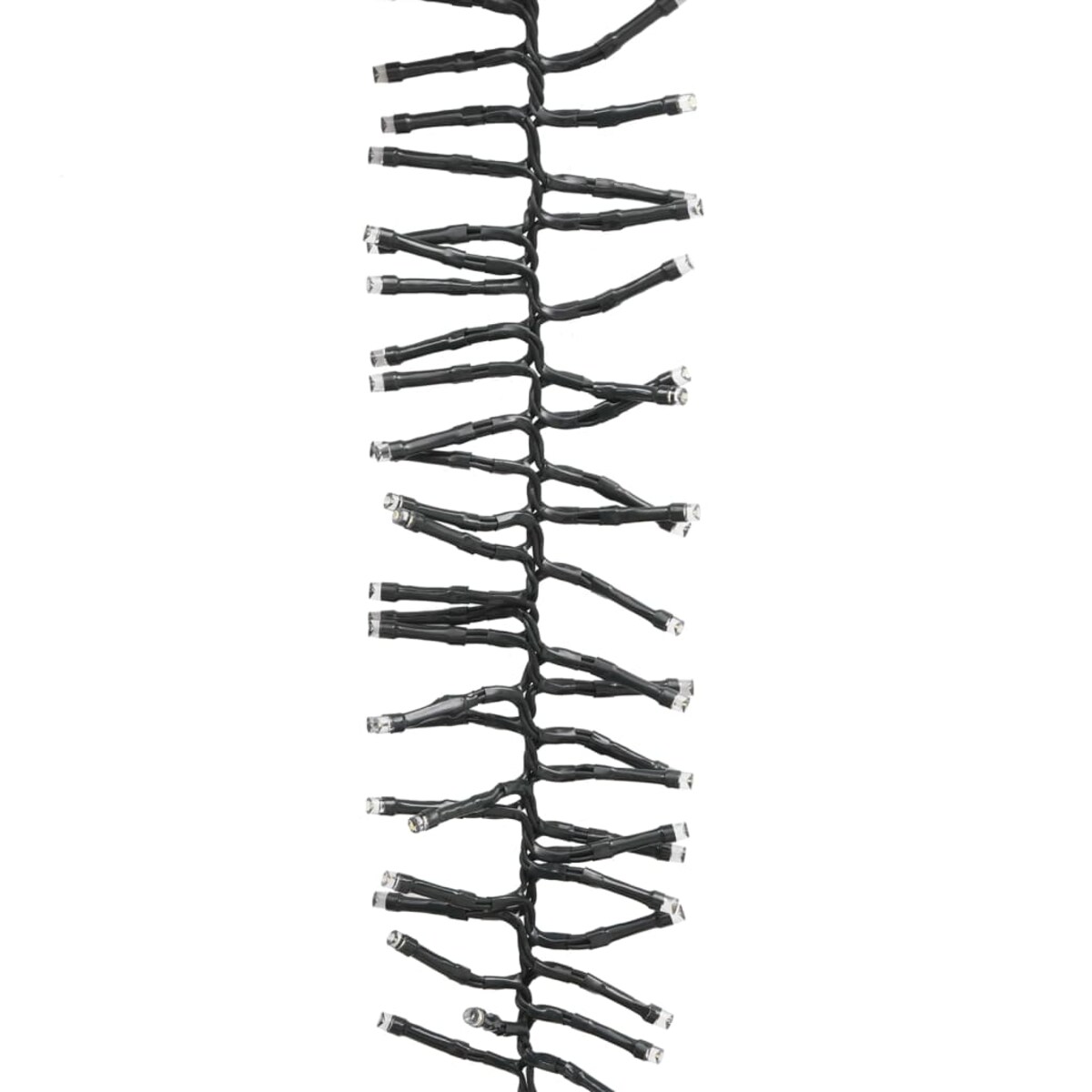 vidaXL Sznur lampek LED, 1000 diod w kolorze zimnej bieli, 11 m, PVC