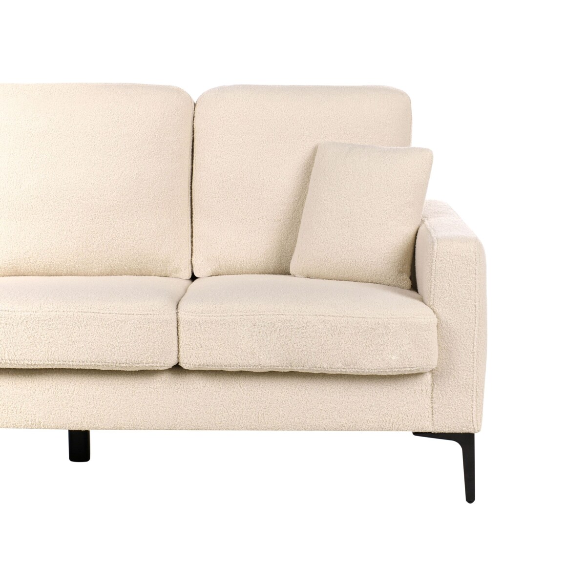 Sofa 3-osobowa boucle złamana biel GAVLE