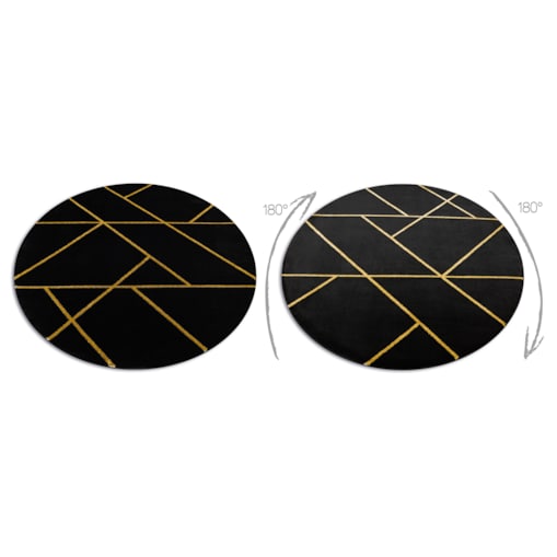 Dywan EMERALD ekskluzywny 1012 koło - koło 200 cm