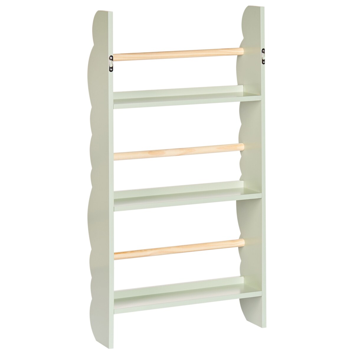 Regał ścienny MDF Jasnozielony RIGOLET